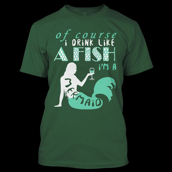 A black t-shirt with the shopify logo