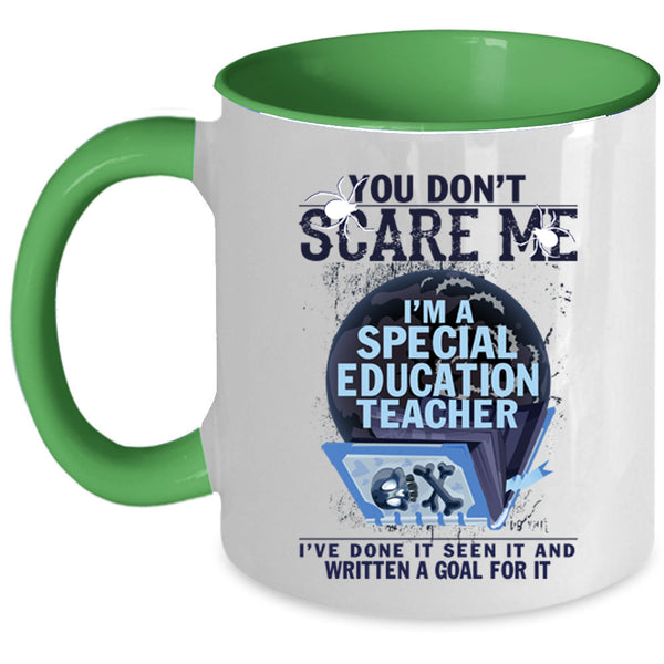 Scary Coffee Mug, I'm A Special Education Teacher Accent Mug