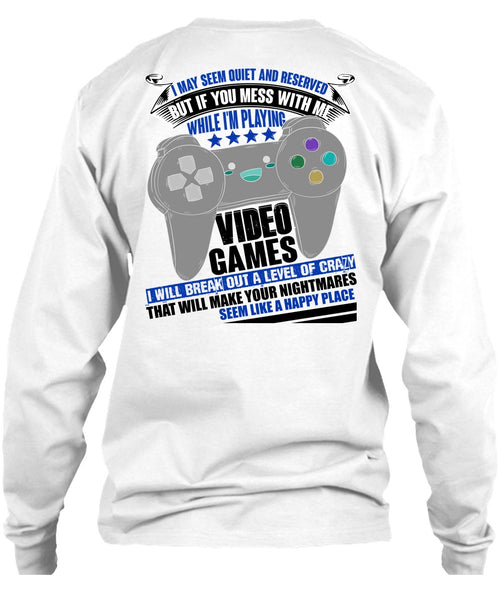I'm Playing Video Games T Shirt, I Love Gaming T Shirt
