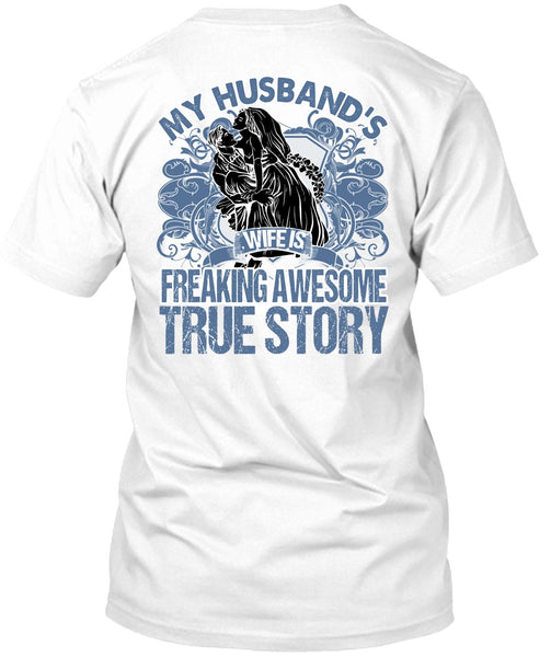 A black t-shirt with the shopify logo