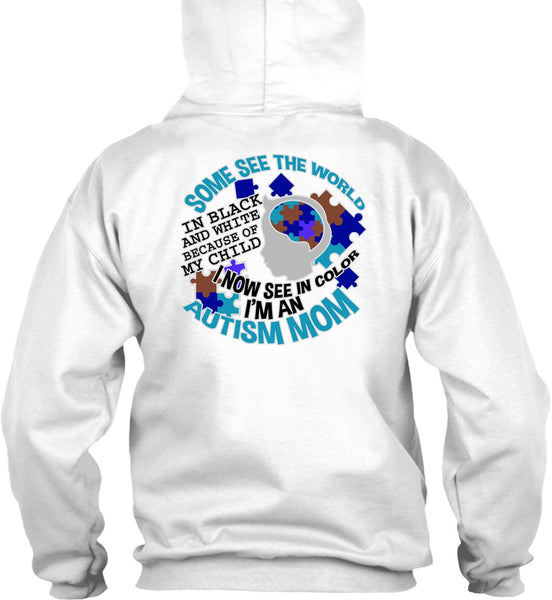 I'm An Autism Mom T Shirt, I Love Mom T Shirt