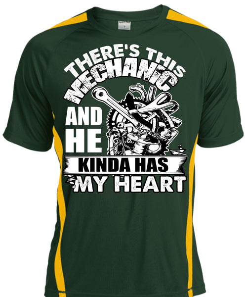 There's This Mechanic T Shirt, Kinda Has My Heart T Shirt, Cool Shirt