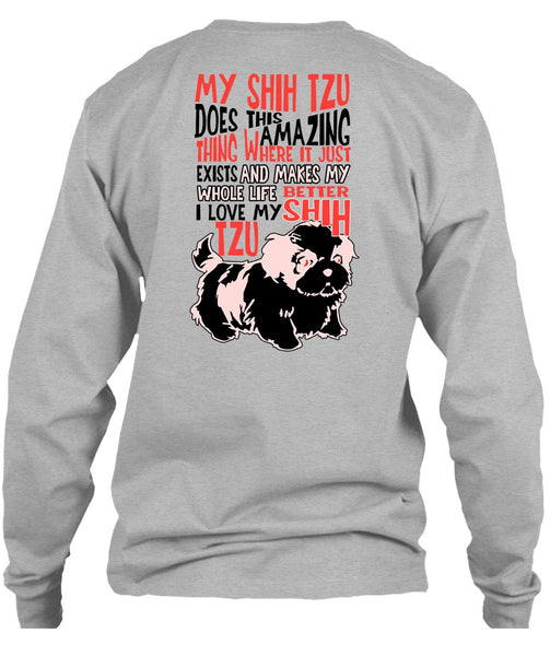 My Shih Tzu Does This Amazing T Shirt, My Dog T Shirt