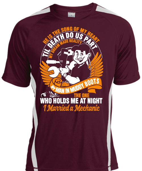 I Married A Mechanic T Shirt, He Is The Song T Shirt, Cool Shirt