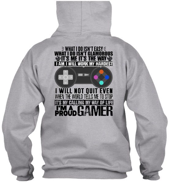 I'm A Proud Gamer T Shirt, I Love Gaming T Shirt