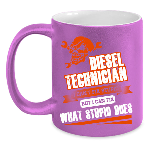 Diesel Technician Coffee Mug, Cool Gift For Technician Coffee Cup