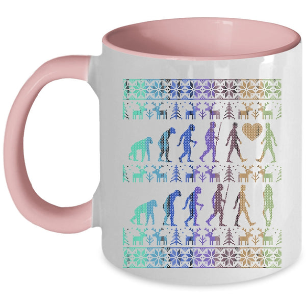 Christmas Gift For Couple Coffee Mug, Cute Couple Accent Mug