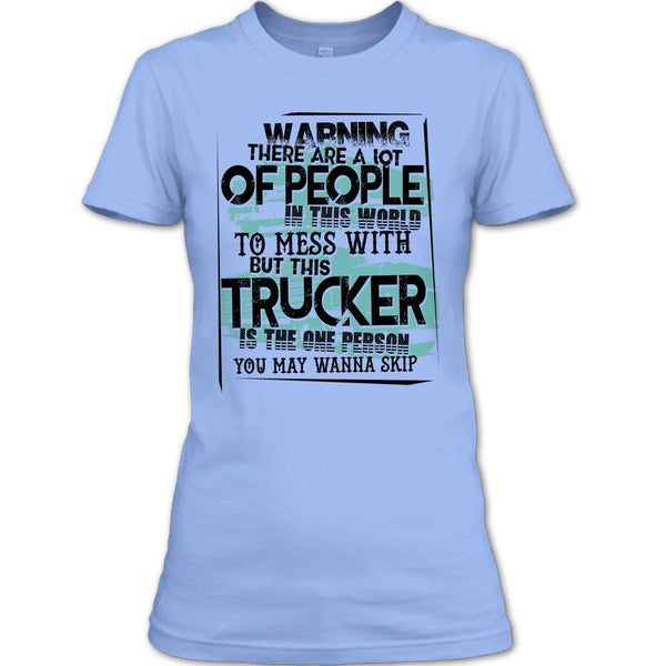 This Trucker T Shirt, I Am A Truck Driver T Shirt