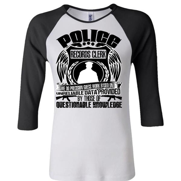 Police Records Clerk T Shirt, I Love Police T Shirt, Awesome T-Shirts