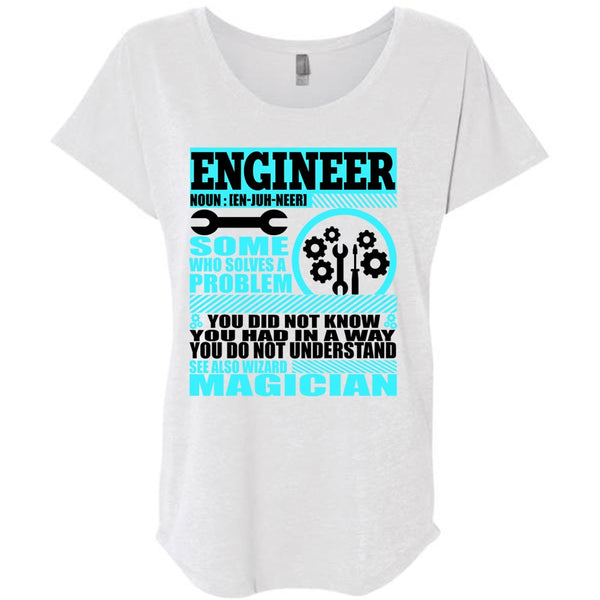 Engineer Who Solves A Problem T Shirt, I Love Engineer T Shirt, Awesome T-Shirts