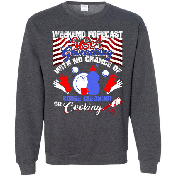 Coolest Geocaching T Shirt, USA Geocaching Sweatshirt