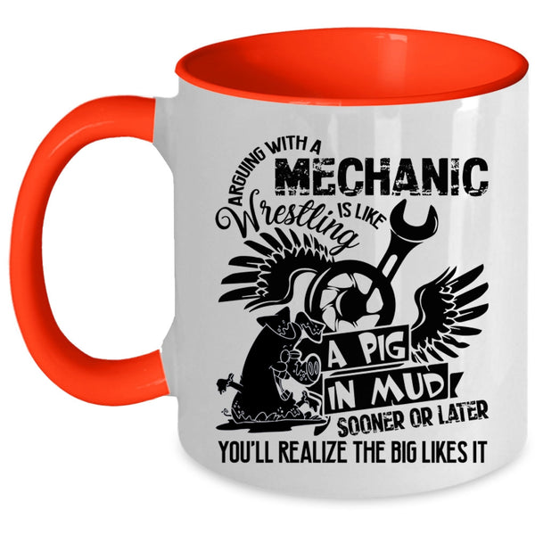 Funny Gift For Mechanics Coffee Mug, Cool Mechanics Accent Mug