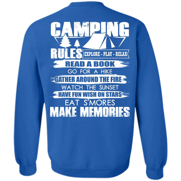 Make Memories T Shirt, I Love Camping Sweatshirt