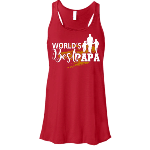 World's Best Papa T Shirt, Coolest Papa Tank Top