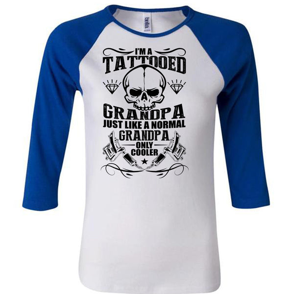 I'm A Tattooed Grandpa T Shirt, I Love Tattoo T Shirt, Awesome T-Shirts