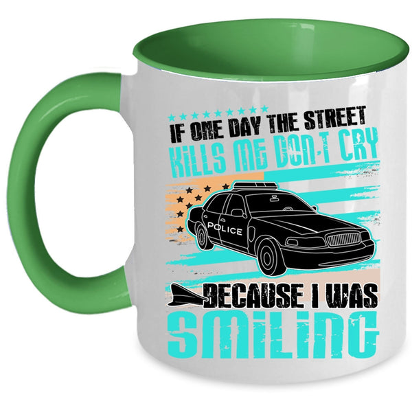 Funny Gift For Police Officer Coffee Mug, Awesome Policeman Accent Mug