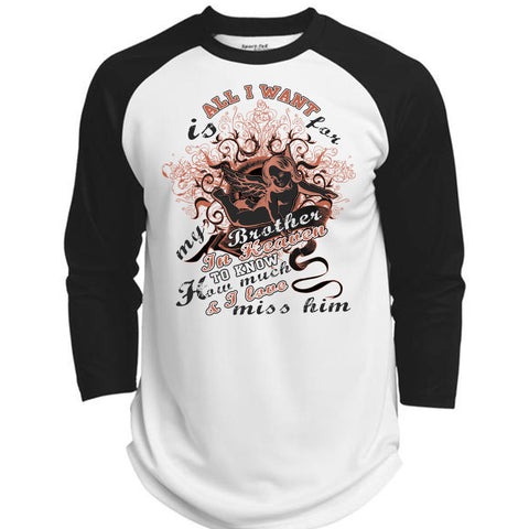 A black t-shirt with the shopify logo