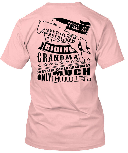 I'm a Horse Riding Grandma T Shirt, Sport T Shirt