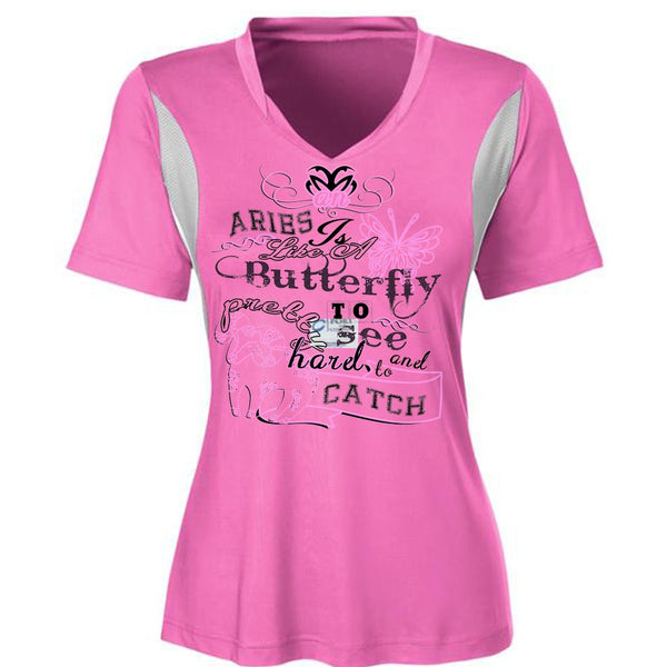 Aries Is Like A Butterfly To See And Too Catch Pretty Harel T Shirt, Life T Shirt