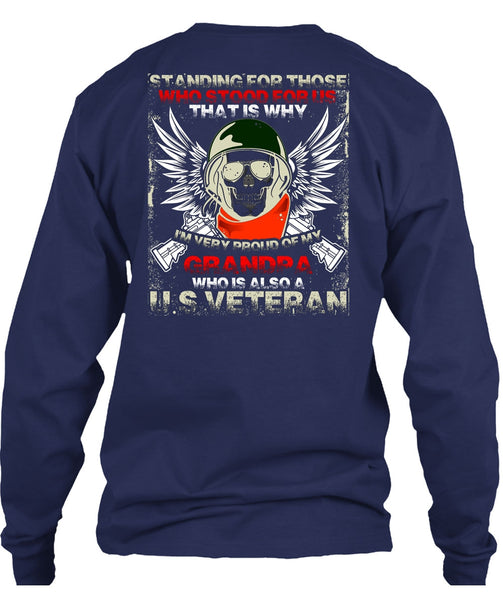 Grandpa Who Is Also US Veteran T Shirt, Being A Veteran T Shirt