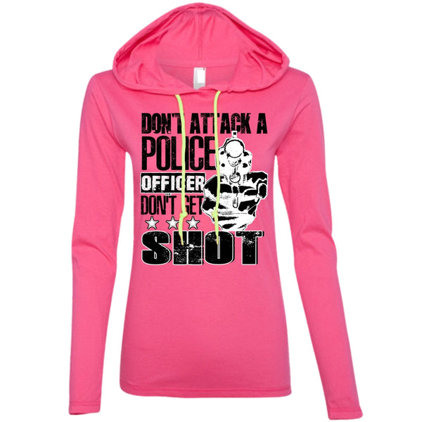 Don't Attack A Police Officer T Shirt, I Love Police T Shirt, Awesome T-Shirts
