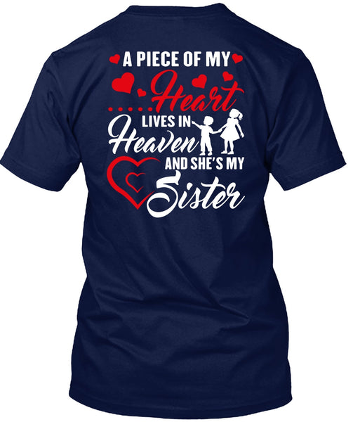 She's My Sister T Shirt, Lives In Heaven T Shirt
