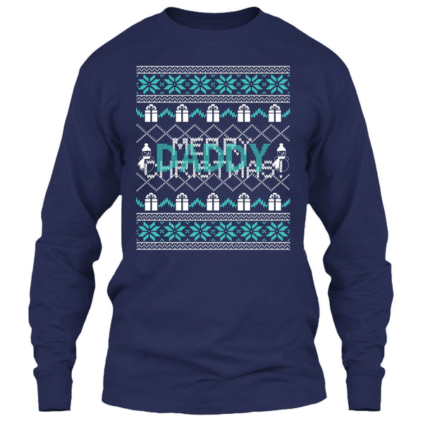 Daddy Merry Christmas T Shirt, Coolest Dad Ever T Shirt