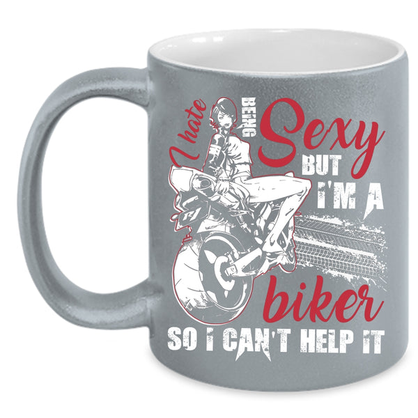 I'm A Biker Coffee Mug, Cute Gift For Bikers Coffee Cup