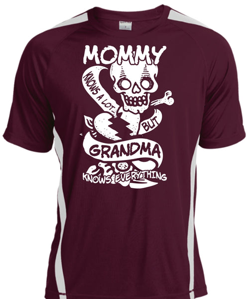 Mommy Knows A Lot But Grandma T Shirt, Being A Mom T Shirt, Cool Shirt