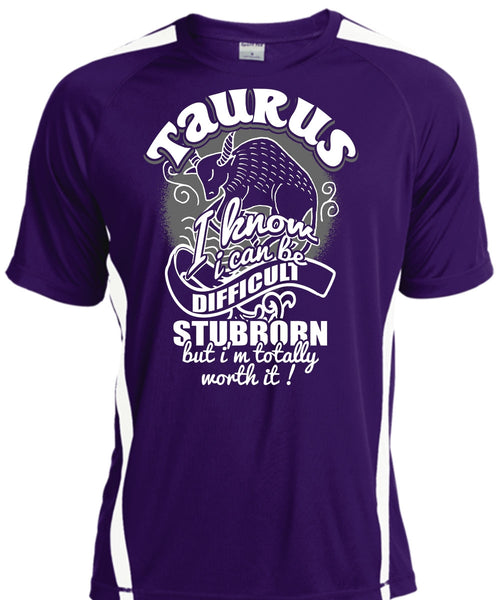 Taurus I Know T Shirt, I Can Be Difficult Stubborn T Shirt, Cool Shirt