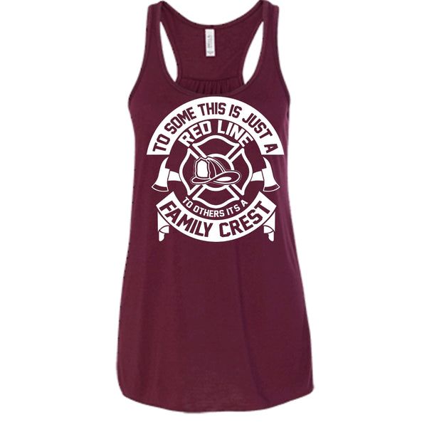 This Is Just A Red Line T Shirt, To Others It's A Family Crest T Shirt, Cool T Shirt