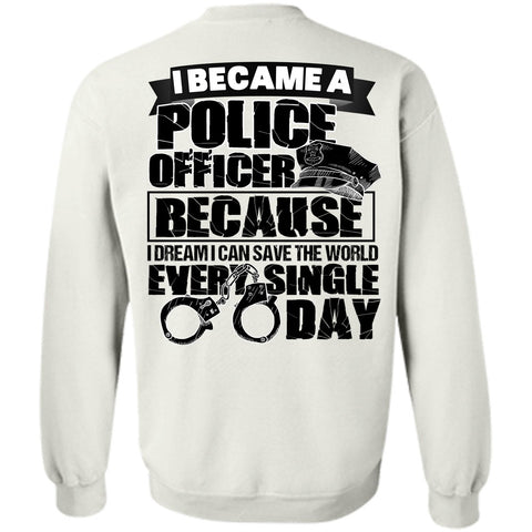 A black t-shirt with the shopify logo