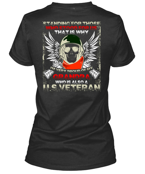 Grandpa Who Is Also US Veteran T Shirt, Being A Veteran T Shirt