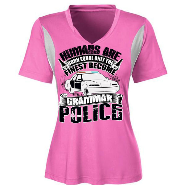 Become Grammar Police T Shirt, Being A Police T Shirt, Awesome T-Shirts