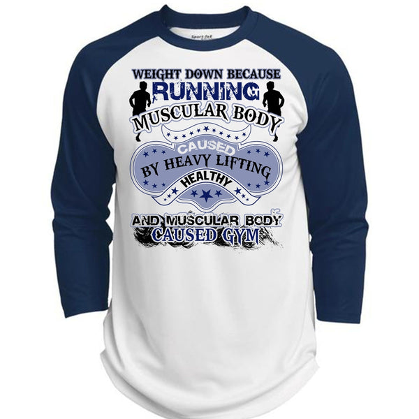 Running Muscular Body T Shirt, I Love Running T Shirt, Awesome T-Shirts  (Polyester Game Baseball Jersey)