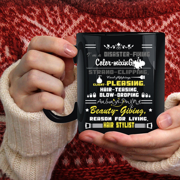 I'm A Hair Stylist Coffee Mug, Cute Hairstylist Coffee Cup