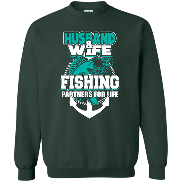 Fishing Partners For Life T Shirt, Coolest Fishing Sweatshirt