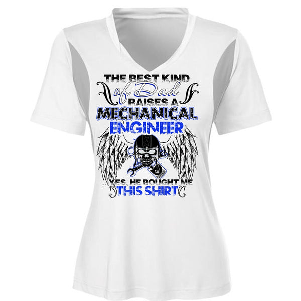 Dad Raises A Mechanical Engineer T Shirt, I Love Mechanic T Shirt, Awesome T-Shirts
