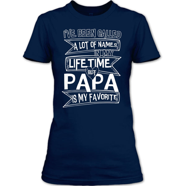 Papa Is My Favorite Peple T Shirt, Gift For Dad T Shirt