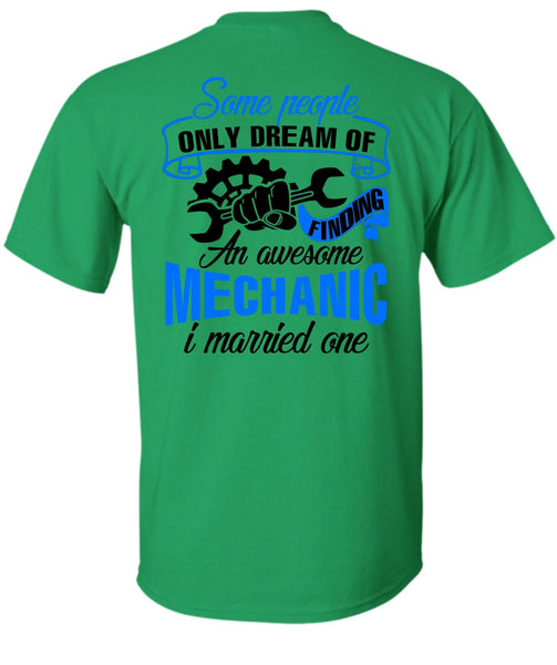 Awesome Mechanic T Shirt, I Love Mechanic T Shirt