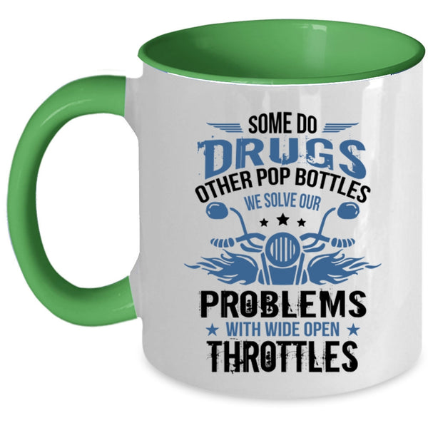 Best Gift For Grandpas Coffee Mug, Cool Motorcycles Accent Mug