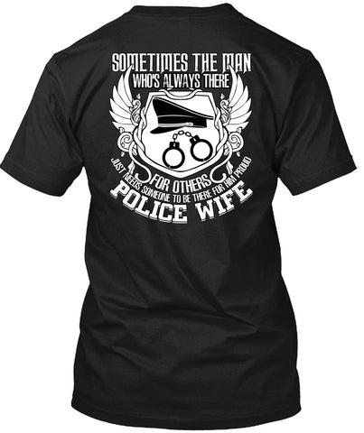 A black t-shirt with the shopify logo