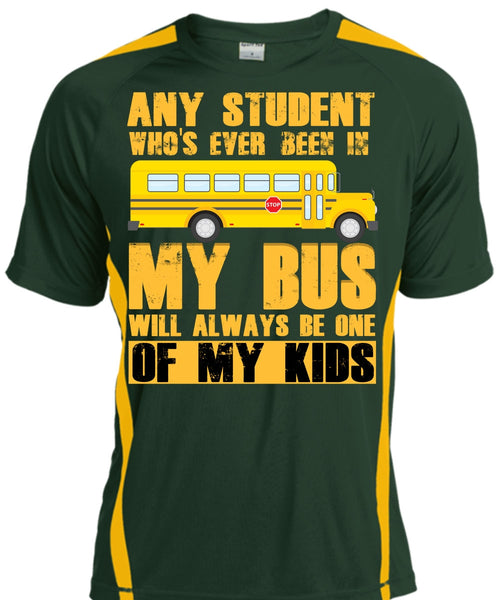Any Student Who's Ever Been In My Bus T Shirt, I Love Bus T Shirt, Cool Shirt