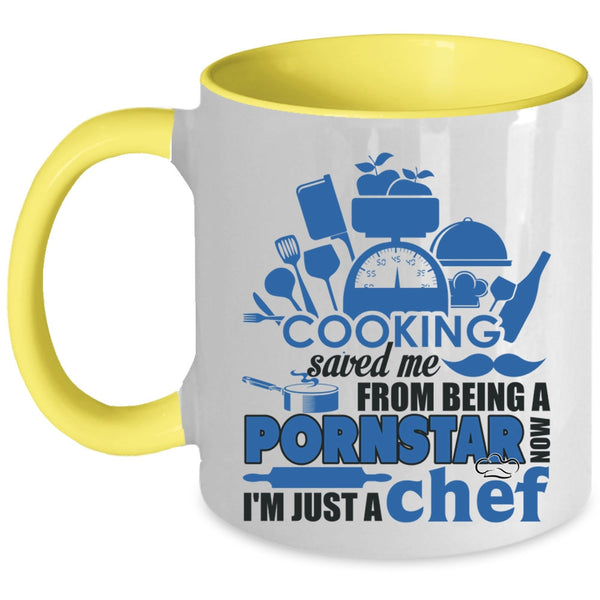 I'm Just A Chef Coffee Mug, Cooking Accent Mug