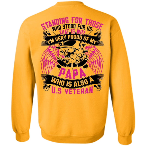 I Love Papa T Shirt, I'm Very Proud Of My Papa Sweatshirt