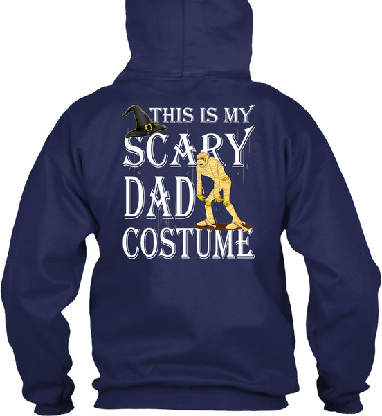 This Is My Scary Dad Costume T Shirt, Funny Halloween T Shirt