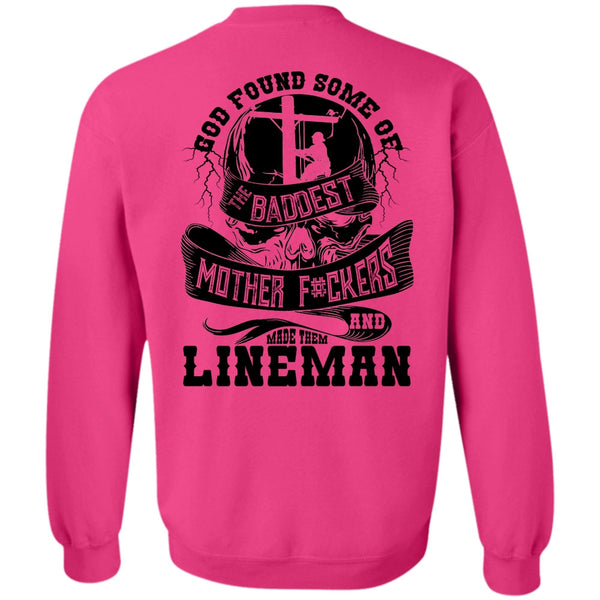 I Love Lineman T Shirt, Made Them Lineman Sweatshirt