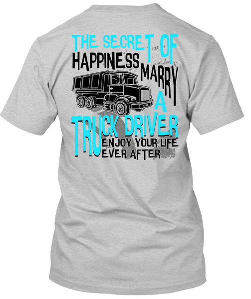 Marry A Truck Driver T Shirt, I Love Trucking T Shirt