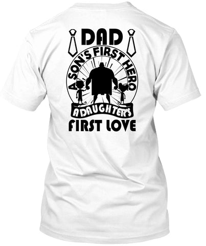 A black t-shirt with the shopify logo