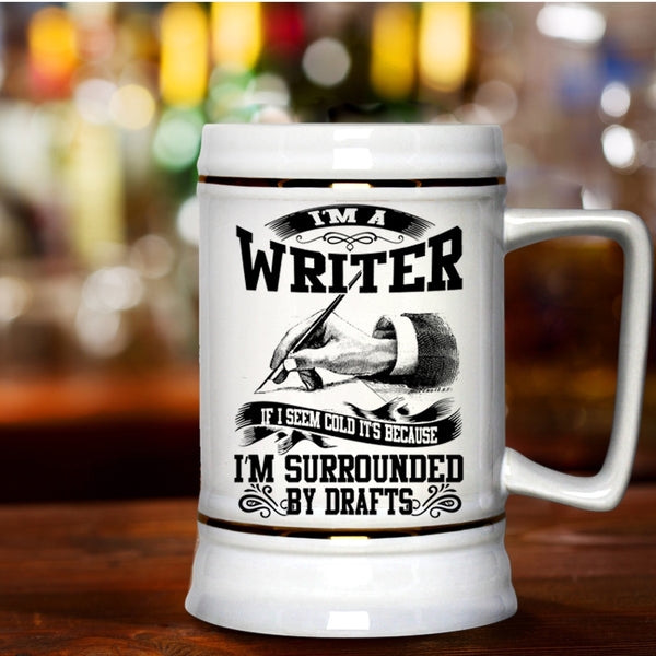 Best Gift For Writer Beer Stein 22oz, I'm A Writer Beer Mug